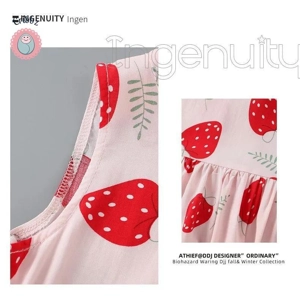 Cribbz Summer Princess A-Line Cotton Dress