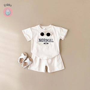 Summer Baby Boys Fashion T-shirt and Shorts Set