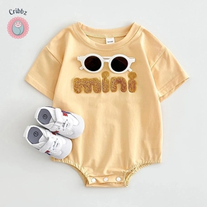 Soft Cotton Summer Baby Bodysuit Romper