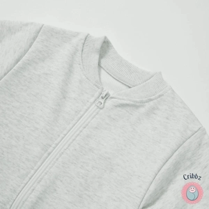 Soft Ribbed Newborn Baby Autumn Romper