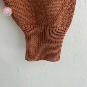 Knitted Baby Overall Sweater Pants 0-2Y