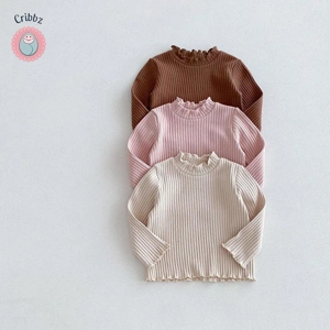 Cute Autumn Knit Undershirt for Kids