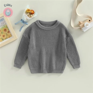 Knitted Long Sleeve Baby Sweater