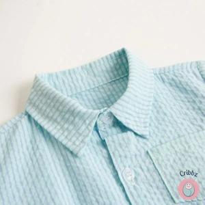 Baby Boys Cotton Plaid Bodysuits