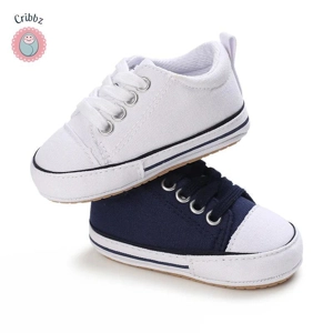 Meckior Non-slip Baby Canvas Sneakers