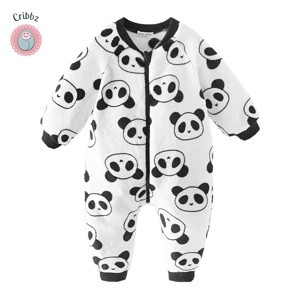 Cute Fleece Winter Baby Romper Jumpsuit