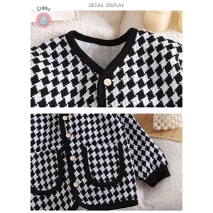 Spring Houndstooth Jacket for Kids