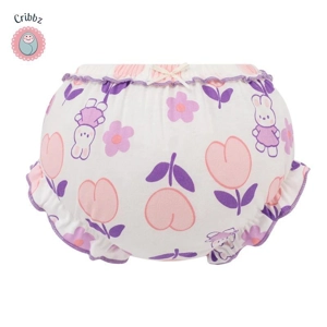 3-Piece Cotton Baby Girl Underwear Set