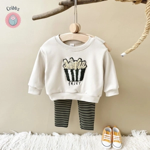 Cotton Cartoon Toddler Sports Set