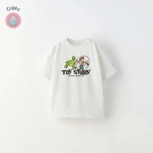 Casual Cartoon T-Shirt for Baby Boys