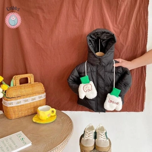 Kids Winter Parka with Fur Hood