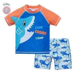 Cool Print Boys Swim Shorts