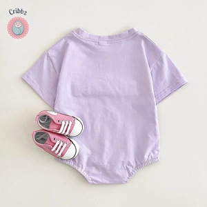 Soft Cotton Summer Baby Bodysuit Romper