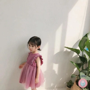 Elegant Backless Lace Summer Dress for Girls