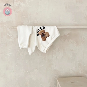 Childrens Bear Sweater and Pants Set