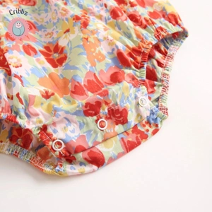 Cute Cotton Baby Girl Bodysuits with Headband