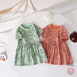 Cute Summer Baby Girl Cotton Dress