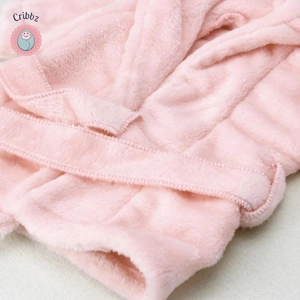 Newborn Solid Color Bathrobe Set