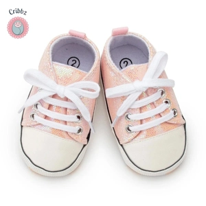 Fashionable Soft Canvas Baby Sneakers