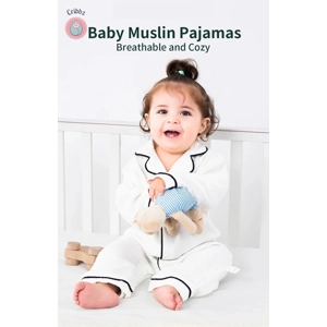 Organic Cotton Baby Pajama Romper Set