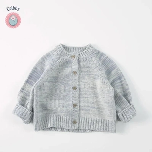 Autumn Kids Knit Cardigan Coat