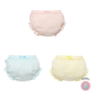 Baby Girl Cotton Bow Triangle Panties