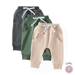 Cribbz Toddler Boys Athletic Sweatpants Pack