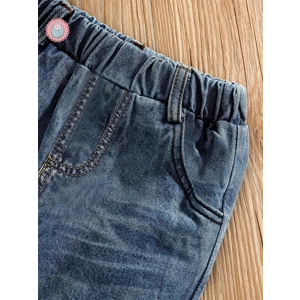 Cute Elephant Stripe Outfit for Toddlers