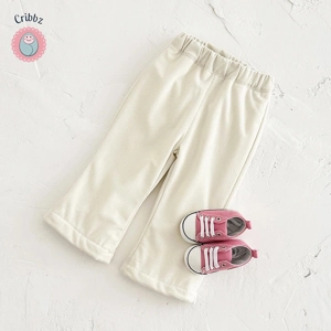 Warm Corduroy Heart Pocket Baby Pants