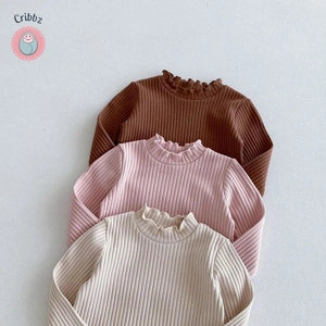 Cute Autumn Knit Undershirt for Kids