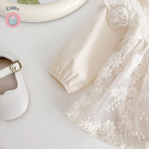 Autumn Baby Girls Cotton Lace Bodysuits