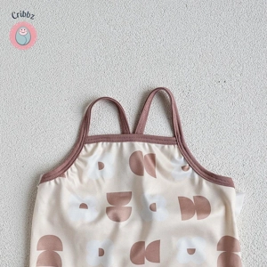 Floral Infant One-Piece Swimwear Set