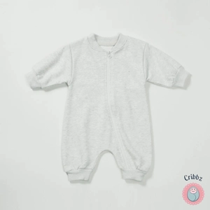 Soft Ribbed Newborn Baby Autumn Romper