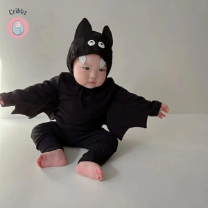 Halloween Bat Baby Clothing Set