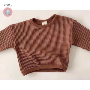 Spring Waffle Hoodie for Kids