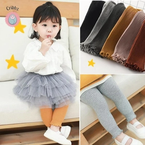 Knitted Candy Color Toddler Leggings