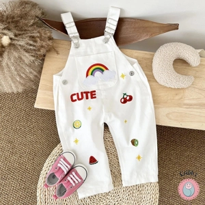Cute Cotton Overall Pants for Kids