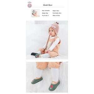 Warm Anti-Slip Baby Crib Socks