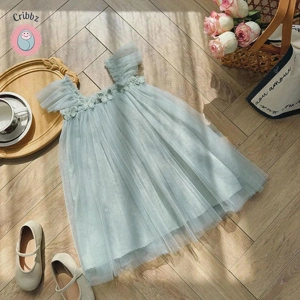 Summer Butterfly Tutu Dress for Girls