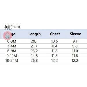 Long Sleeve Cotton Baby Rompers Outfit