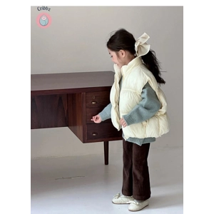 Warm Cozy Kids Turtleneck Winter Vest