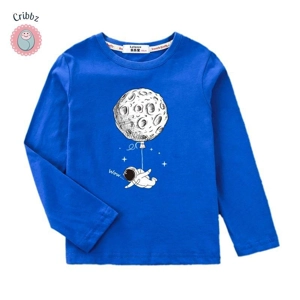 {Boys Astronaut Long Sleeve T-Shirt