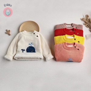 Cozy Animal Knit Pullover for Kids