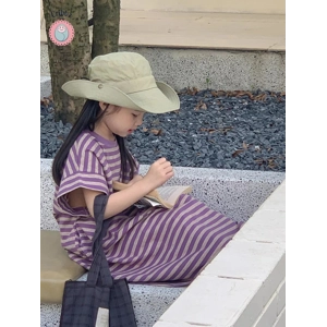 Summer Kids Striped Clothing Set