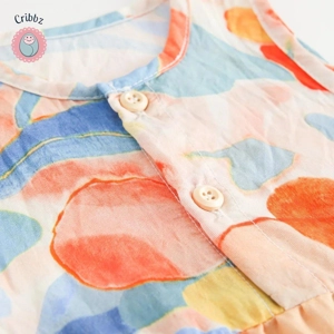 Vintage Baby Girls Casual Romper Suit