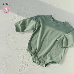 Autumn Cotton Baby Bubble Romper