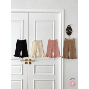 Soft Knit Flare Autumn Baby Girl Pants