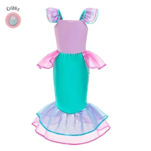 Ariel Themed Princess Dress for Kids