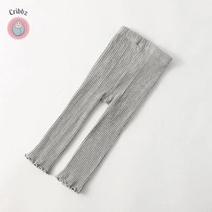 Knitted Candy Color Toddler Leggings