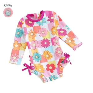 Adorable Butterfly Bow Girls Swimsuit